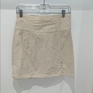 corduroy mini skirt